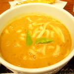 古奈屋 - 天使のえび天カレーうどんのアップ