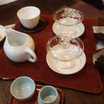悟空茶荘 - お茶を淹れる前の状態