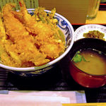 天ぷら　つな八 - 季節限定・夏盛り天丼