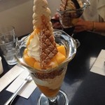 2015年7月：マンゴーのパルフェ(\900)