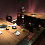 クロスケ - 奥に座敷が有ります