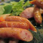 金武 - ソーセージの盛り合わせ（800円）