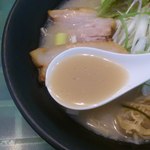 らぁ麺 胡心房 - アッサリスープ（美味しいよ）