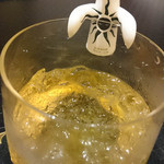 北新地 湯木 - 2015.8 食後酒 自家製梅酒