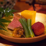 北新地 湯木 - 2015.8 座付膳 八寸