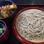 Ajidokoro Sobanomi - 天目そばとミニ海老天丼セット