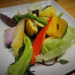 タケル クインディチ - 地野菜の蒸し焼き