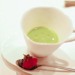 Jean-Georges Tokyo - メロンと胡瓜のガスパチョ