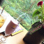 マウンテン＊マウンテン - いつものジンジャーソーダ＆本日はブルーベリーサワーミルク