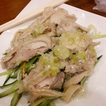 香港亭 - 蒸し鶏
