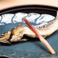割烹 喜作 - 鮎の塩焼き