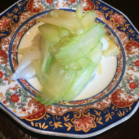 膳處漢ぽっちり - イカとセロリ和え