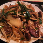 小林美食 - 四川辛口レバニラ