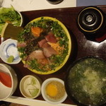 海鮮蔵 魚魚魚 - 海鮮ぶっかけ桶丼