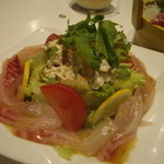 海鮮蔵 魚魚魚 - カルパッチョ（刺身付き）