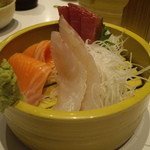 海鮮蔵 魚魚魚 - 三点盛り