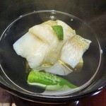 赤坂 詠月 - お椀：結びふくさ豆腐