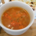 パン屋カフェ キャトル - セットスープ