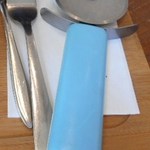 パン屋カフェ キャトル - ピザ用カット　切れ味いい～