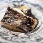 虎白 - 焼き物　まながつお　茄子　山椒味噌
      