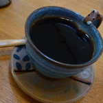 Udon Sansai Shioya - セットのコーヒー