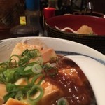 日本酒場七輪 - 大きめ豆腐