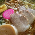 靖章園らーめん - 昔風ラーメン 大盛