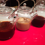 中国料理 陽明殿 - タレ３種