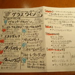 びすとろ UOKIN - 2010/05　飲み物のメニュー。