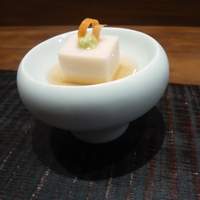 南麻布 伊ざわ - ふぐ白子豆腐