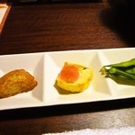 Beji torian - 前菜3種盛り