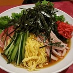 五修堂 - 五目冷麺（750円）です。2015年7月