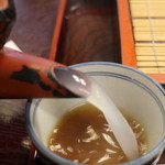 そば処 庄司屋 - 蕎麦湯