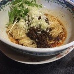 中国料理　四川亭 - 汁なし担々麺