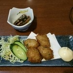 お食事処　利 - 甘鯛のスリミ揚げ　500円