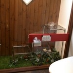 レストラン ワタナベ - 開放的なトイレット