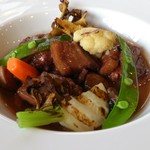 レストラン ワタナベ - ランチのメイン(肉)