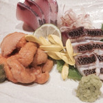 銀座 いっぱし - 刺身盛り合わせ