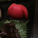 銀座 いっぱし - フルーツトマトと自家製味噌