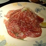 イタリアンレストラン アランチーニ 桜上水 - 料理写真:これはサラミなんです!口の中でとろけるようでした。美味い!