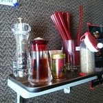 らーめん 極 - 薬味色々