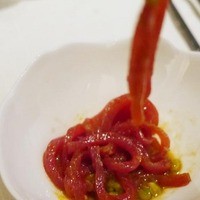 Jean-Georges Tokyo - イカソーメンならぬ本マグロのヌードル！！