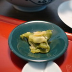 中国料理 吉珍樓 - ランチのザーサイ