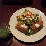 レインボー・ローフード - "Rawメキシカンブリトーセット"
                                メキシカンブリトー、ローマヨサラダ、1ドリンク