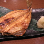 原始焼・二代目・魚々子 - コースの一品（お魚、1人一尾）