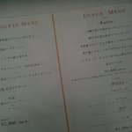 MOTHERS - 店舗外にあったメニュー