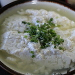 とうふの比嘉 - ゆし豆腐　アップ