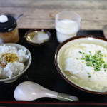 とうふの比嘉 - ゆし豆腐　セット