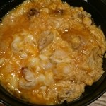 炭火焼鳥　そかろ - 親子丼アップ