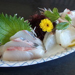 タイ、カンパチ、ヒラメ